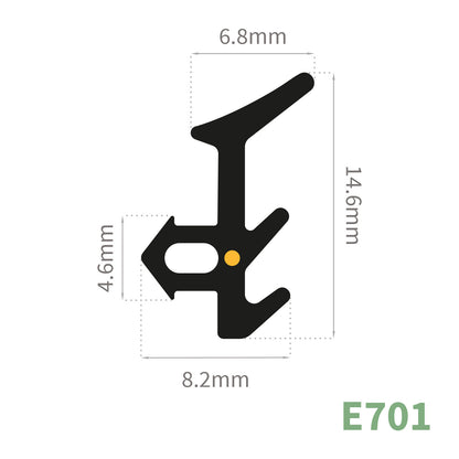 Example of Rubber Wedge & E Gasket