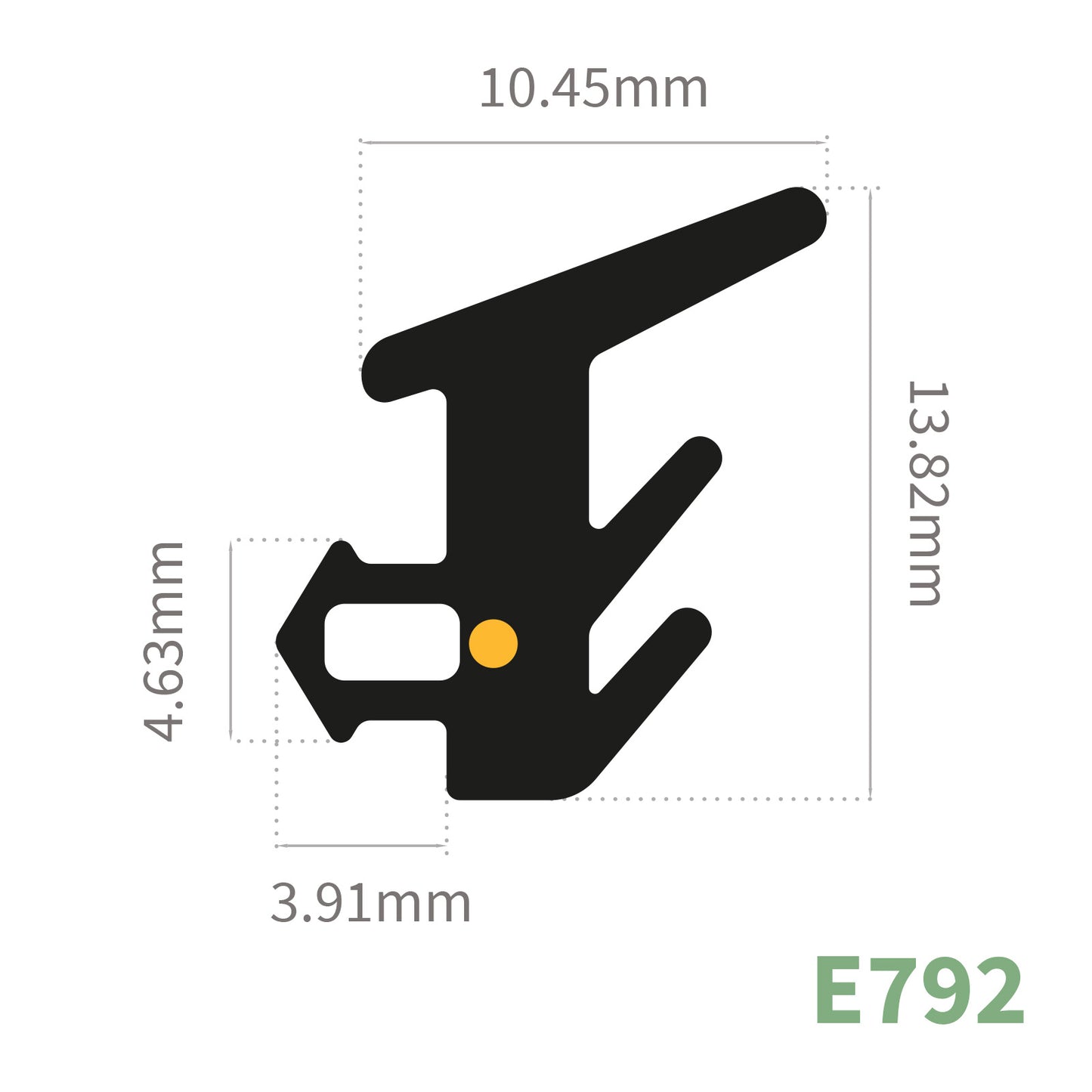 Example of Rubber Wedge & E Gasket