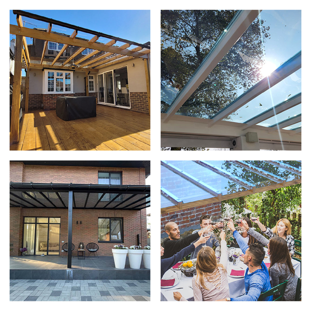 Translucent Glass Rrof EZ Glaze Glass-like Polycarbonate Roof Sheet – Truly PVC