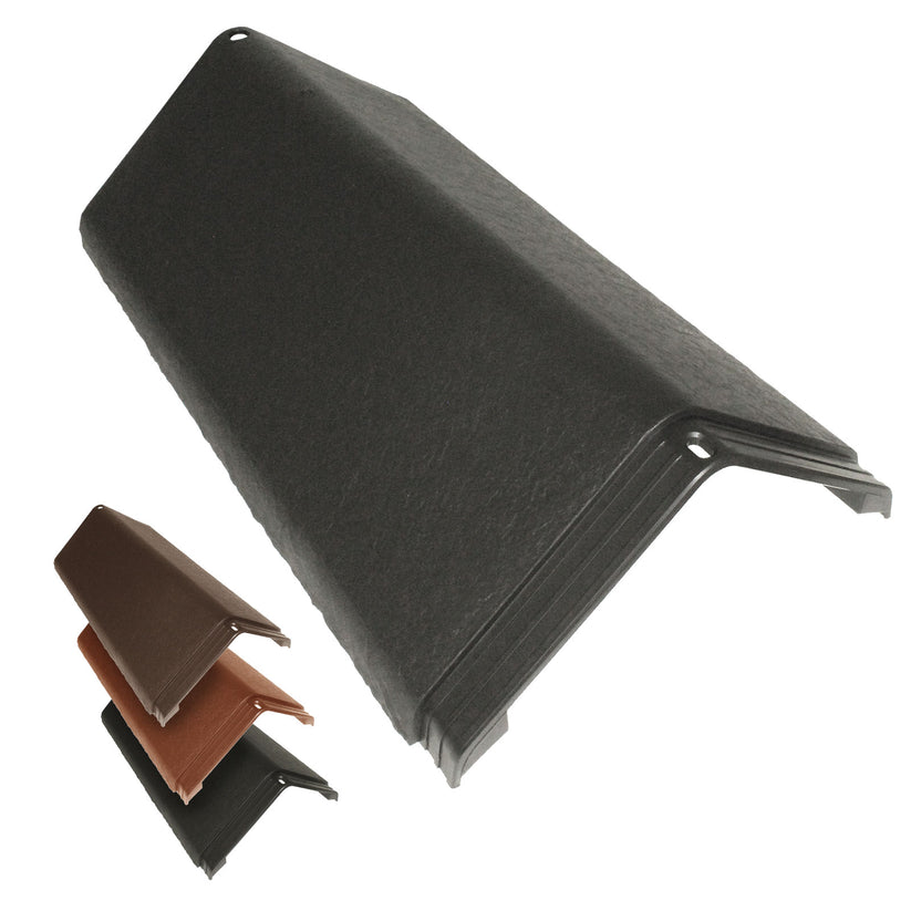 Poly Ridge Cap Envirotile Ridge Cap for Synthetic Plastic Roof Tile – Truly PVC