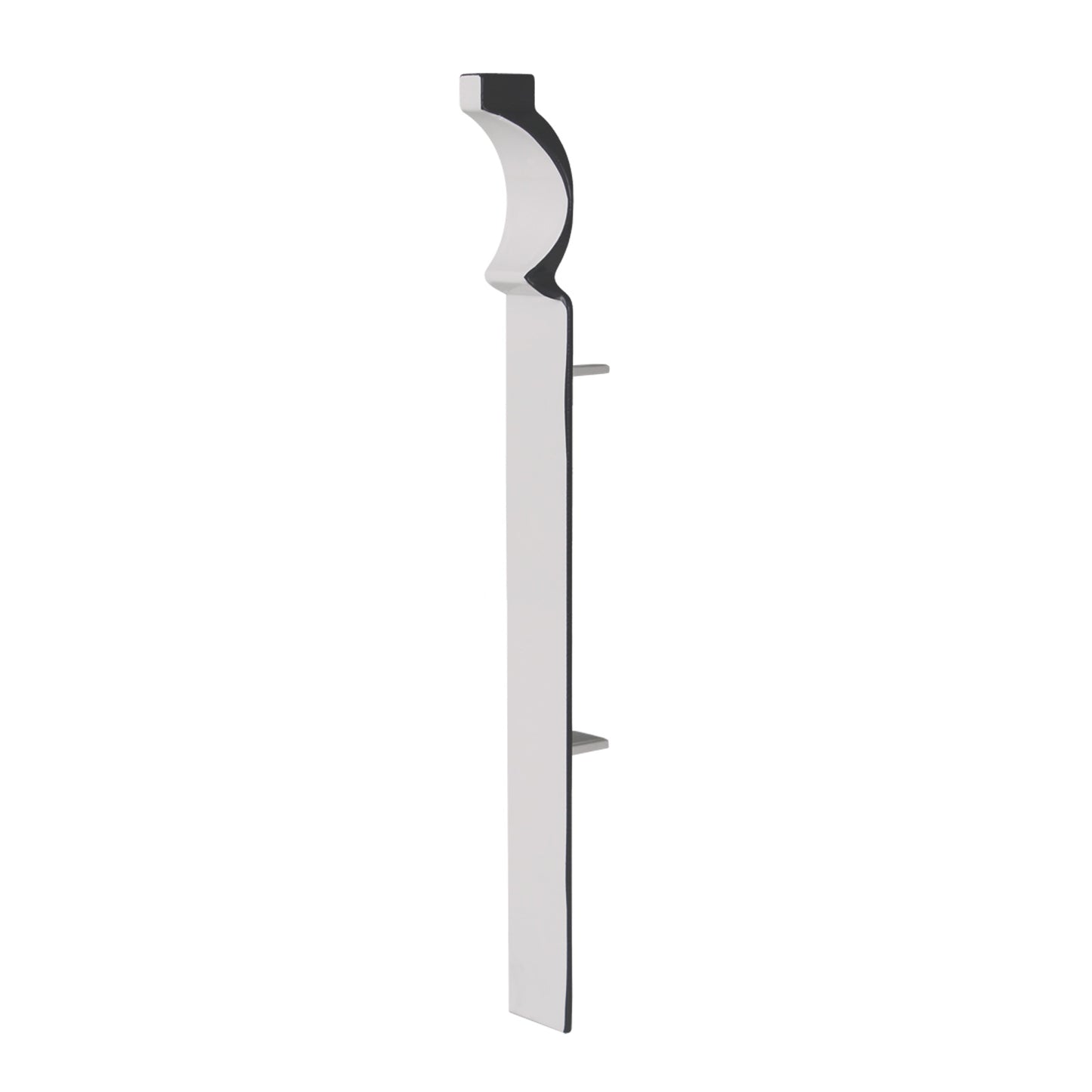 Internal Corner for 150mm Roomline Torus Plastic Skirting - White Satin Internal Corner for 150mm Roomline Torus Plastic Skirting - White Satin