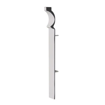 Internal Corner for 150mm Roomline Torus Plastic Skirting - White Satin Internal Corner for 150mm Roomline Torus Plastic Skirting - White Satin