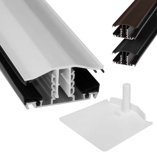 Example of Exitex Capex Snap Down Glazing Bar