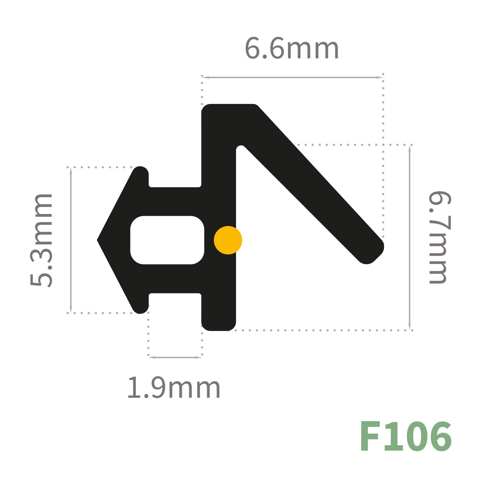 Example of Window & Door Flipper Gasket