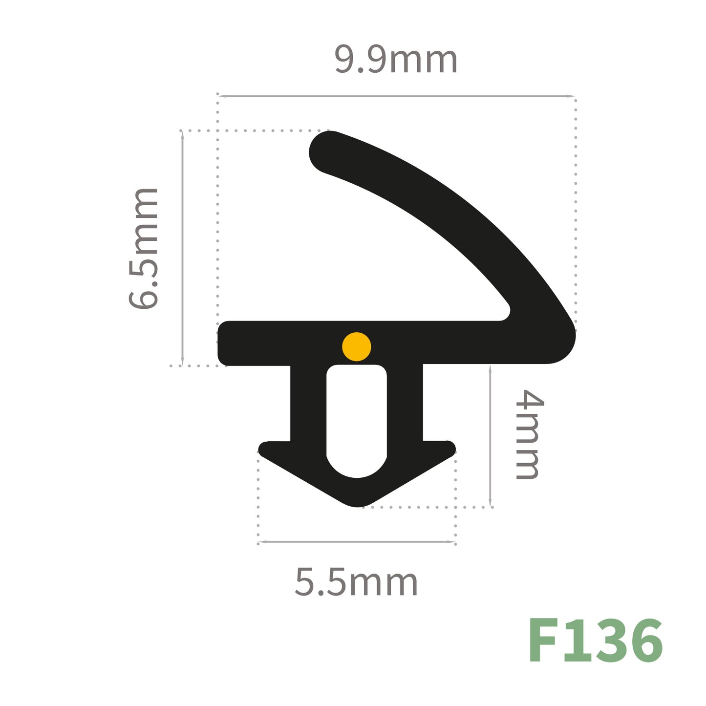 Window & Door Flipper Gasket