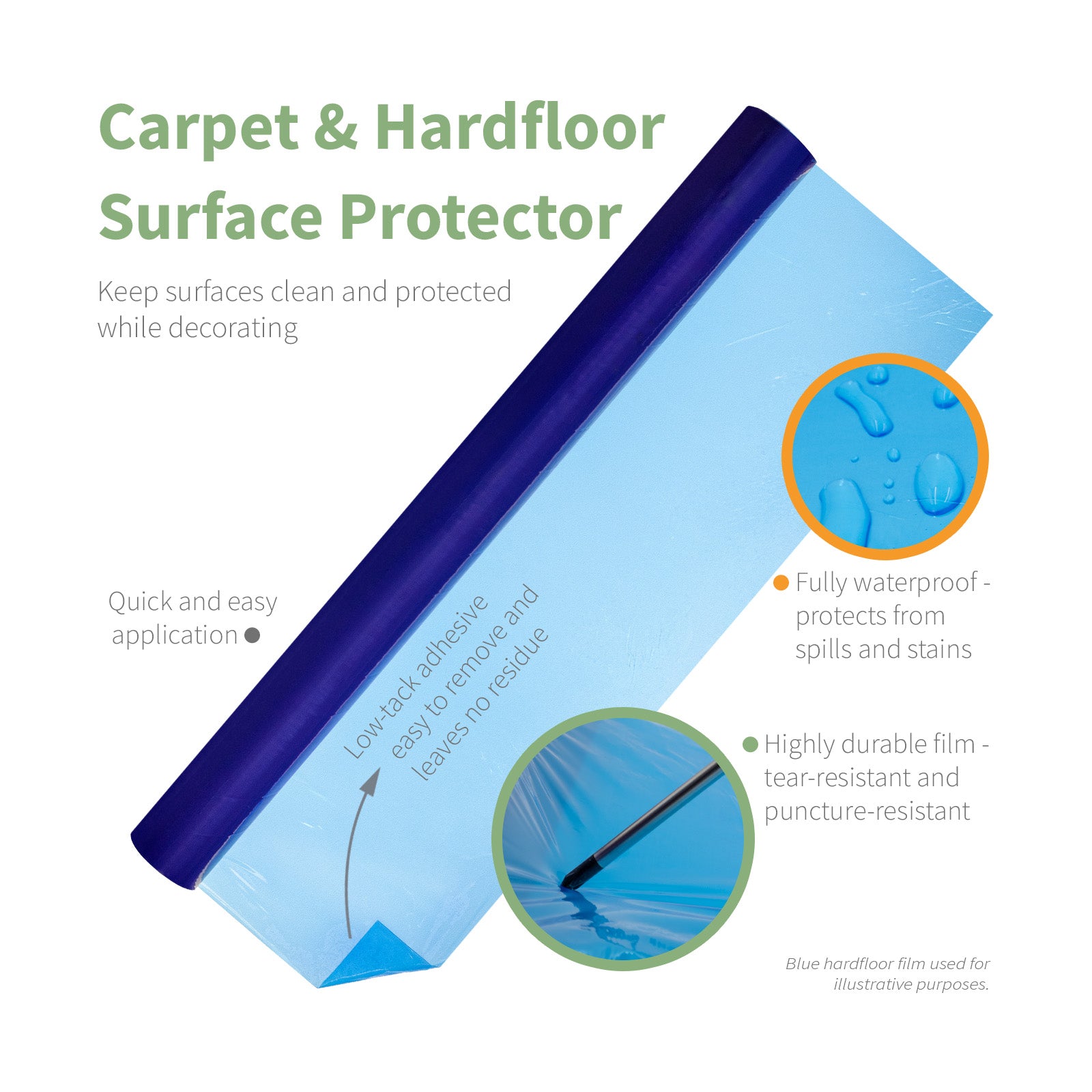 Example of Dust Sheet Surface Protector Film