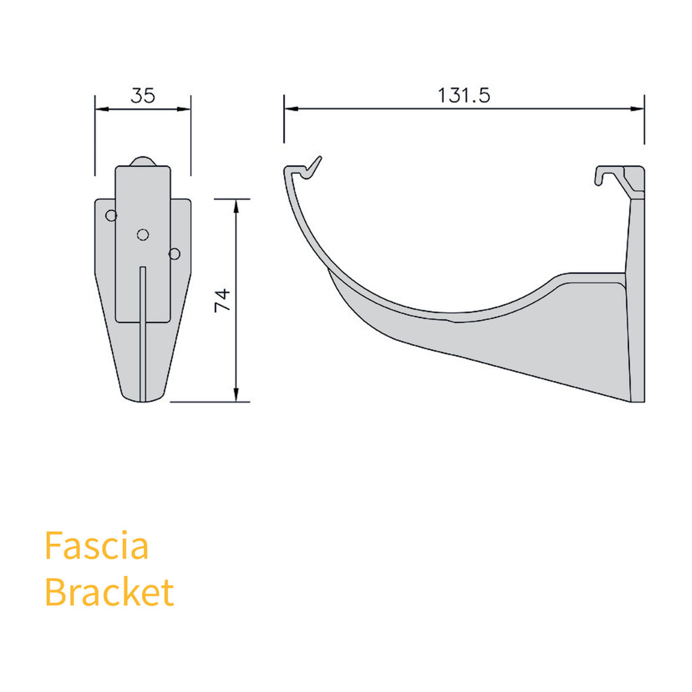 Half Round 112mm Gutter from FlowPlast – Truly PVC