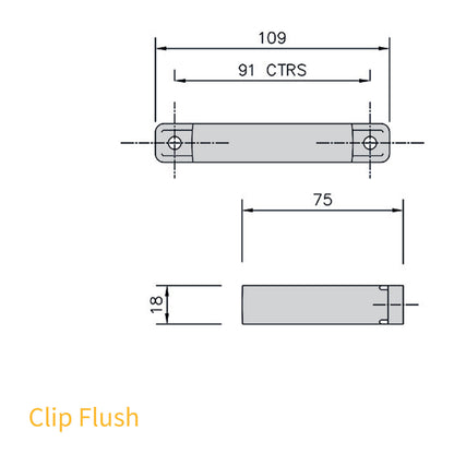 FloPlast 65mm Square Downpipe