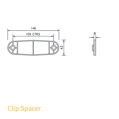 FloPlast 68mm Round Downpipe