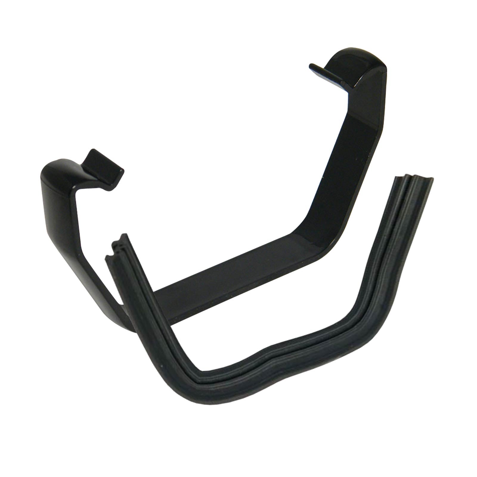 Square Line Brown FloPlast Replacement Rainwater Gutter Clip & Rubber Gasket guttering System