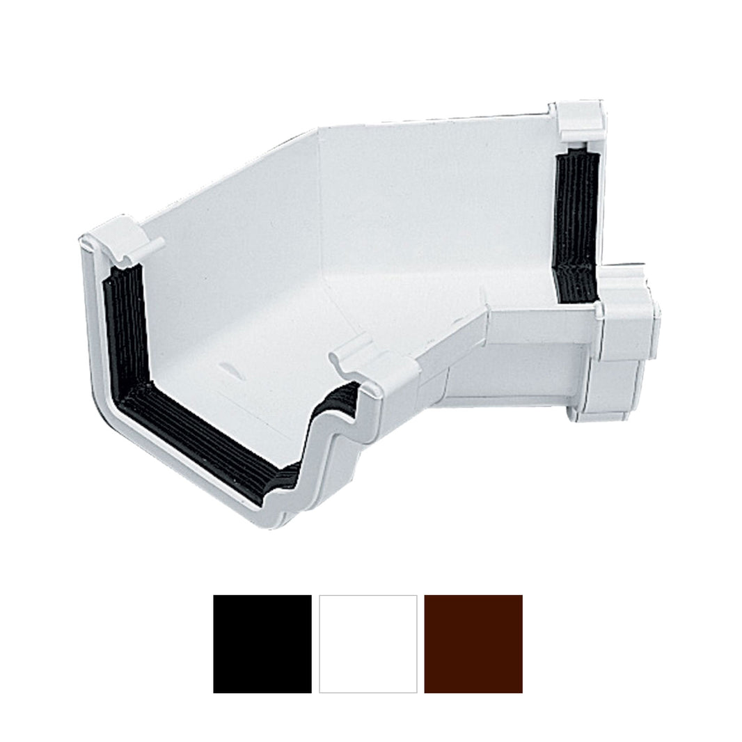 Extension de gouttière à clips noire - VR Expert