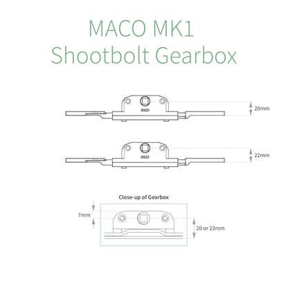 MACO MK1 Shootbolt Espag Gearbox