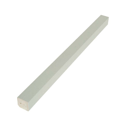 Irish Oak 20mm Square Section uPVC Plastic Window Door Finishing Bead Trim