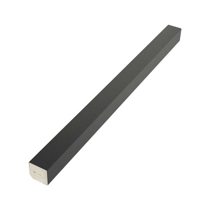 Cream 20mm Square Section uPVC Plastic Window Door Finishing Bead Trim