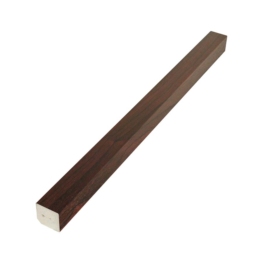 Golden Oak 20mm Square Section uPVC Plastic Window Door Finishing Bead Trim