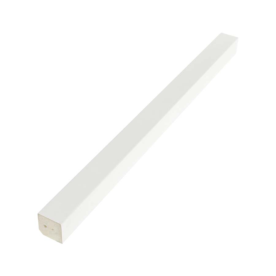 Anthracite Grey (Smooth) 20mm Square Section uPVC Plastic Window Door Finishing Bead Trim
