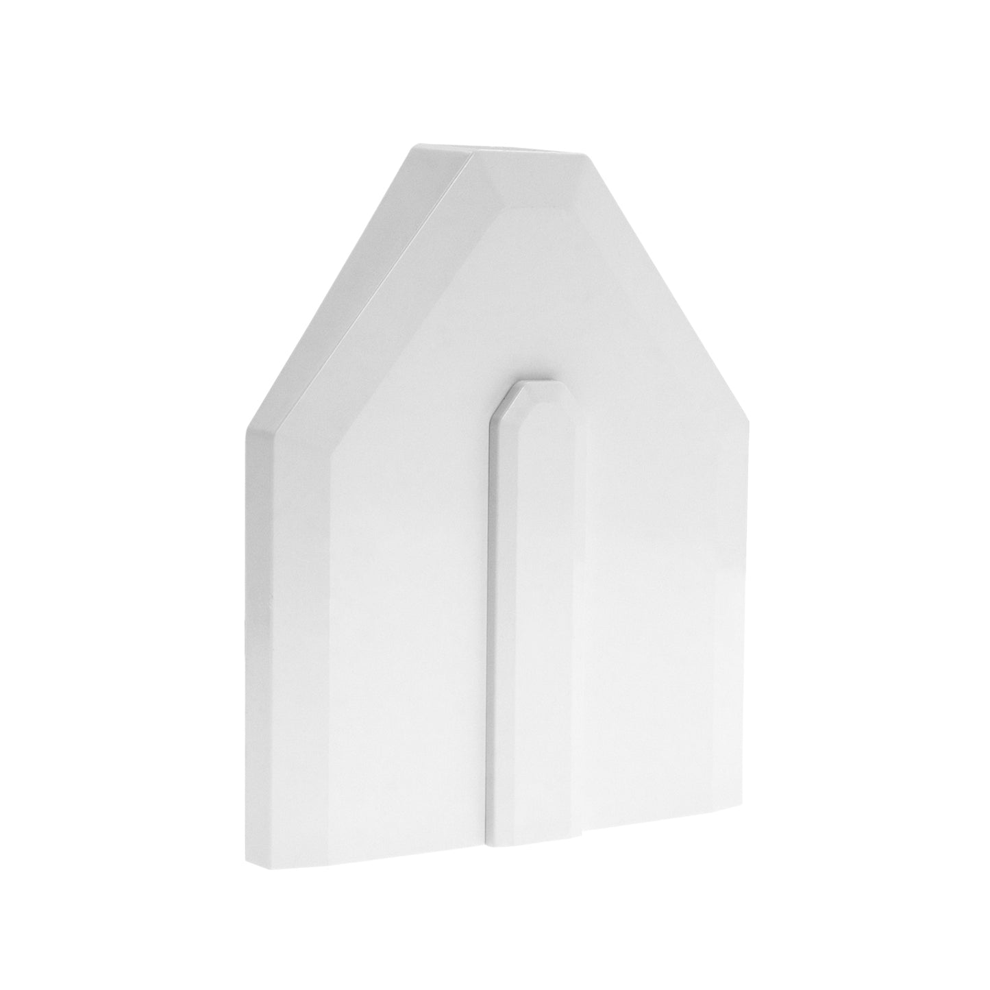 White TruMAX Universal Conservatory Glazing Bar End Cap TruMAX Glazing Bar End Cap Conservatory Rafter Closure