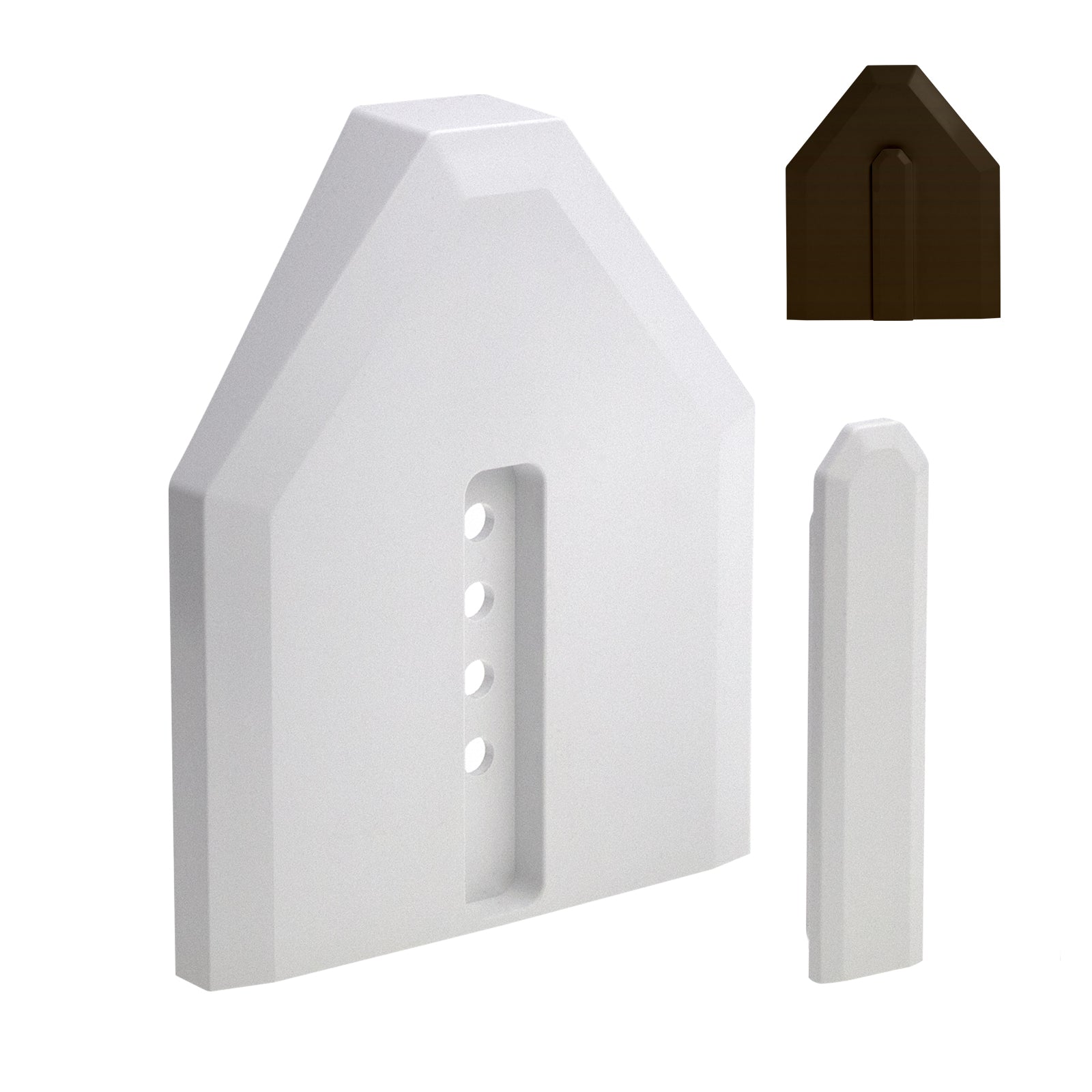 TruMAX Universal Conservatory Glazing Bar End Cap TruMAX Glazing Bar End Cap Conservatory Rafter Closure