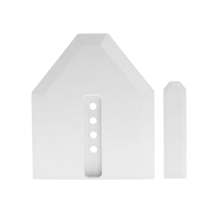 Front view of white TruMAX Universal Conservatory Glazing Bar End Cap TruMAX Glazing Bar End Cap Conservatory Rafter Closure