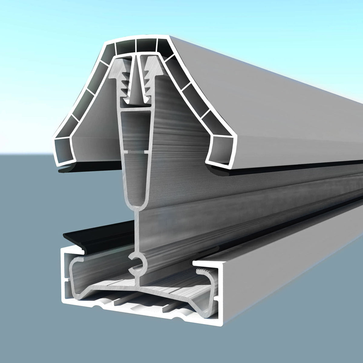 Conservatory Capping Ultraframe CAPA Transom Top Cap uPVC Conservatory Roof Spar Replacement ...
