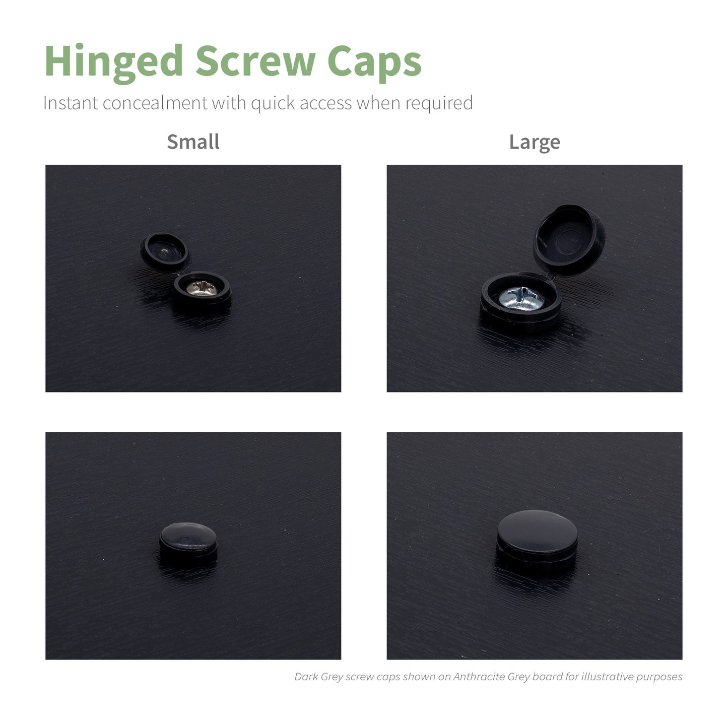 Example of Hinged Screw Caps