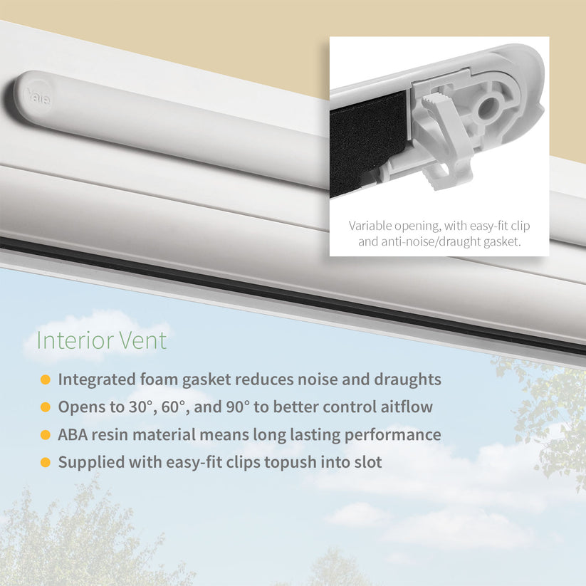 Window With Vent Yale SlotVent Trickle Vent Window Door Ventilator – Truly PVC
