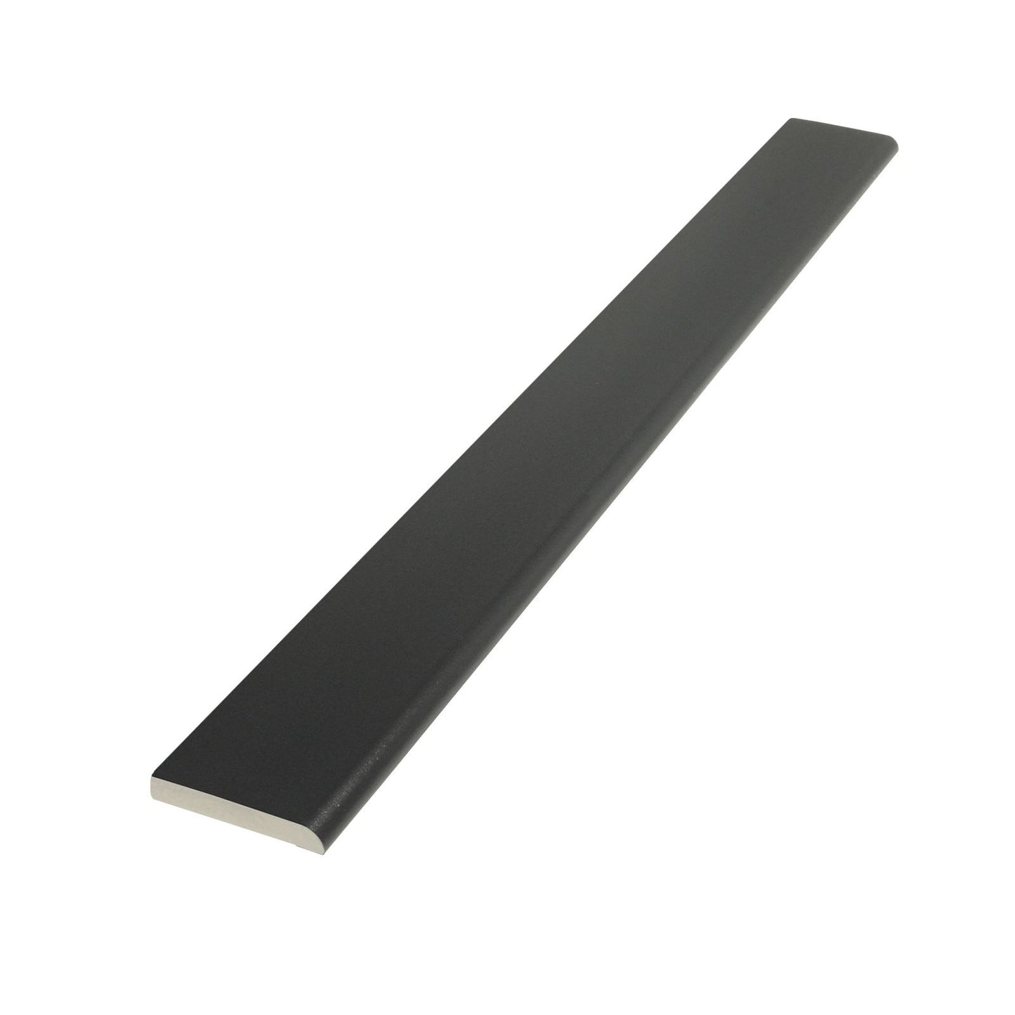 45mm Chartwell Green Pencil-Round Architrave uPVC Plastic Window Finishing Trim - 45mm, Agate Grey