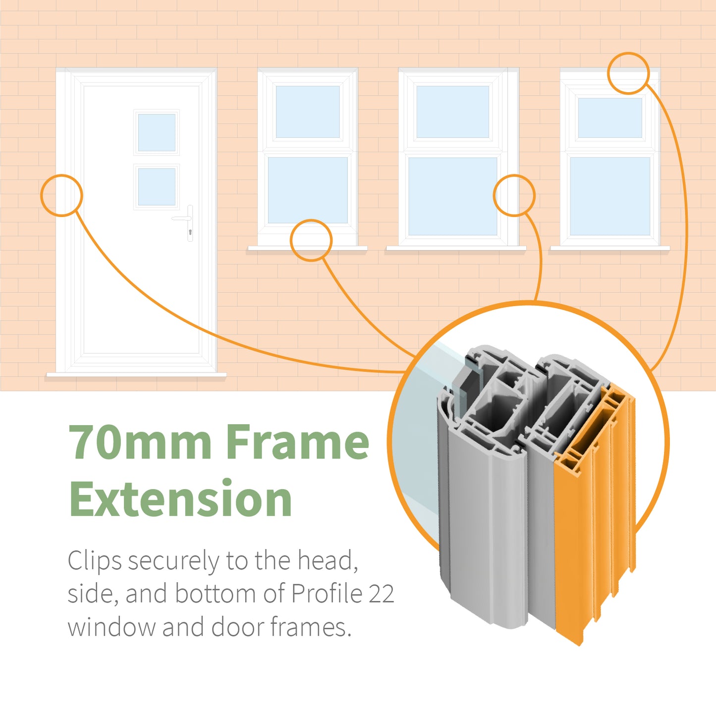 70mm Frame Extension Add-on