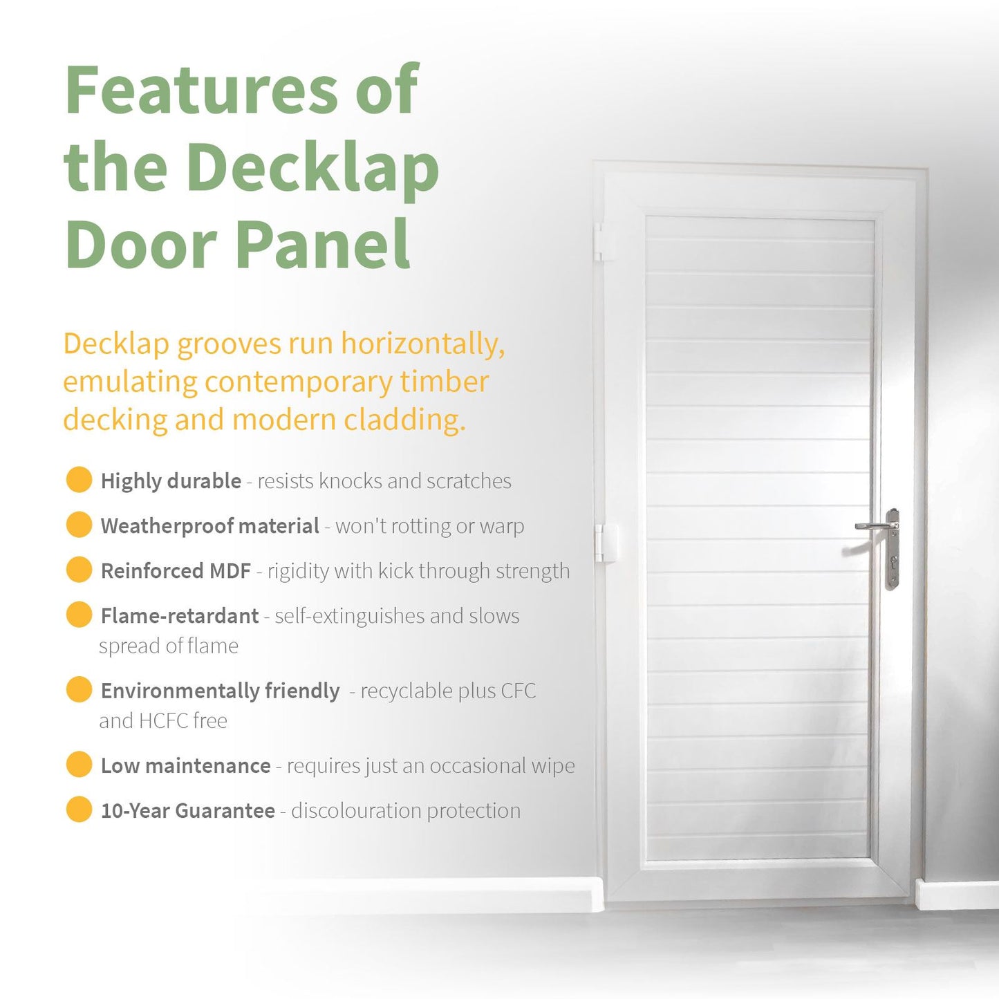 Decklap Reinforced Door Panel