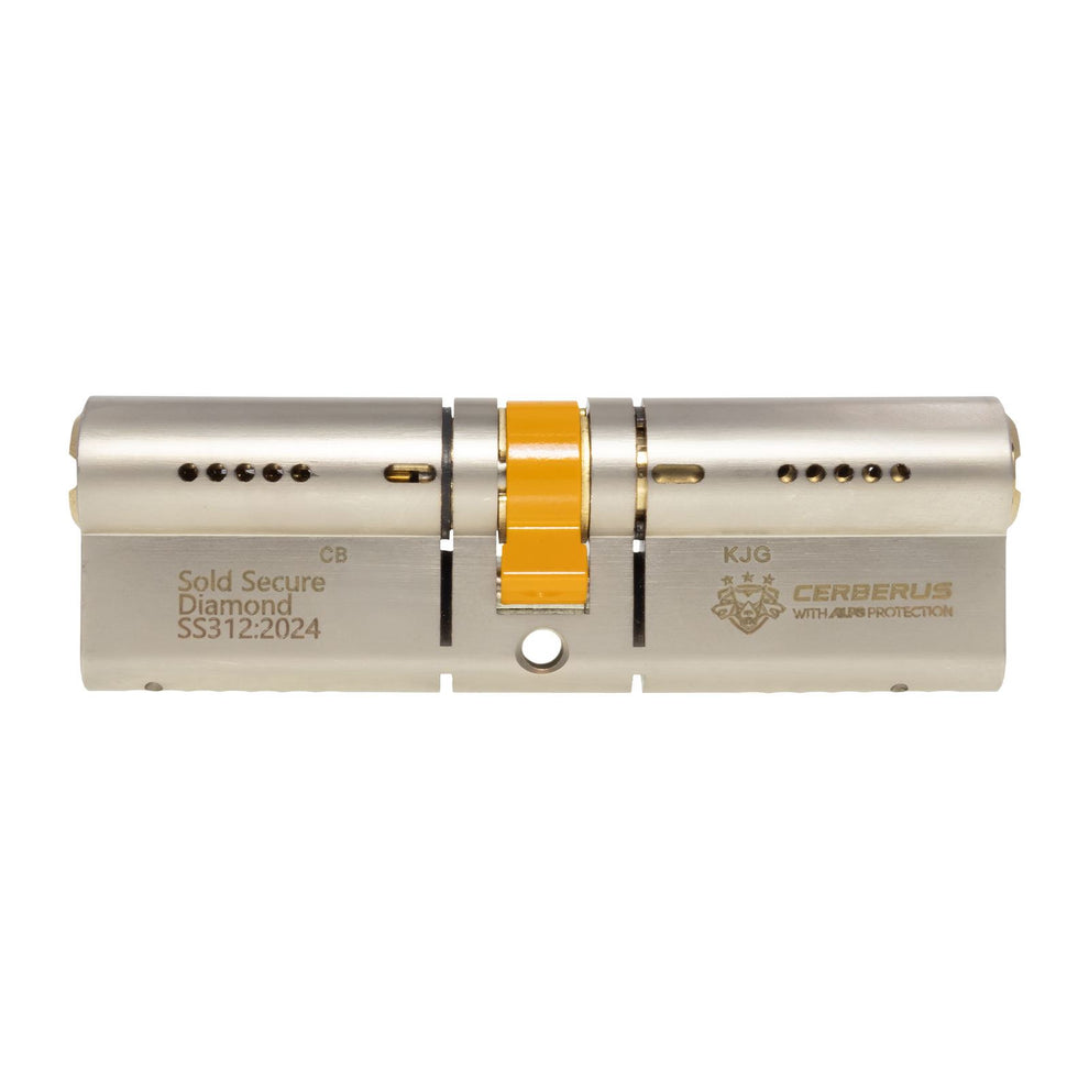 CERBERUS TS007 3-Star Keyed-Alike Euro Cylinder Sold Secure Diamond ...