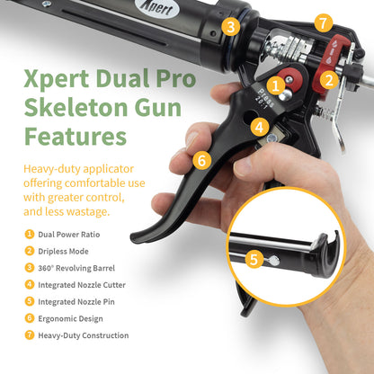 Xpert Dual Pro Skeleton Gun