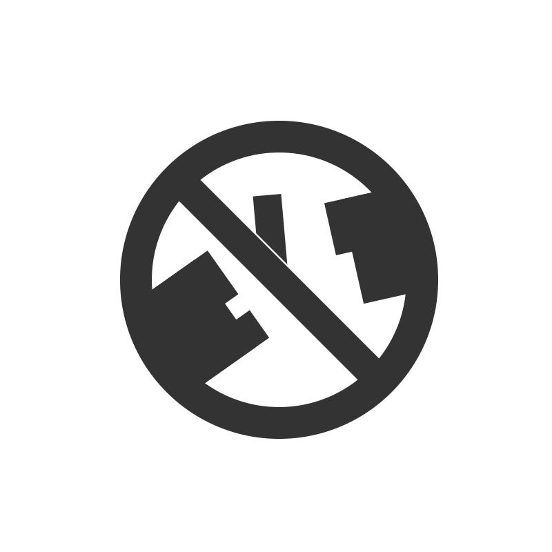 an icon showing a snapped cylinder