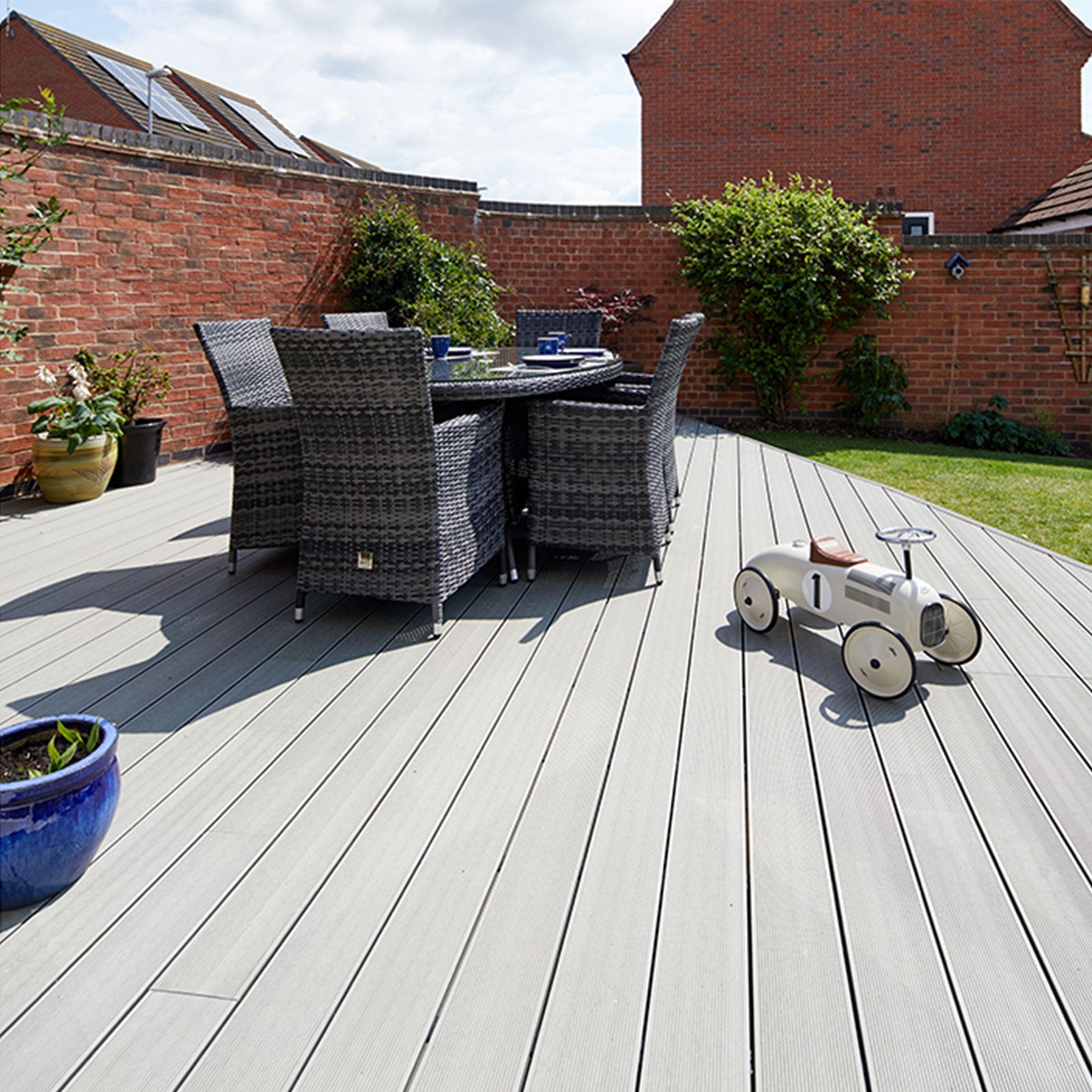 Veranda Composite Decking Composite Decking Hollow Board Patio Garden