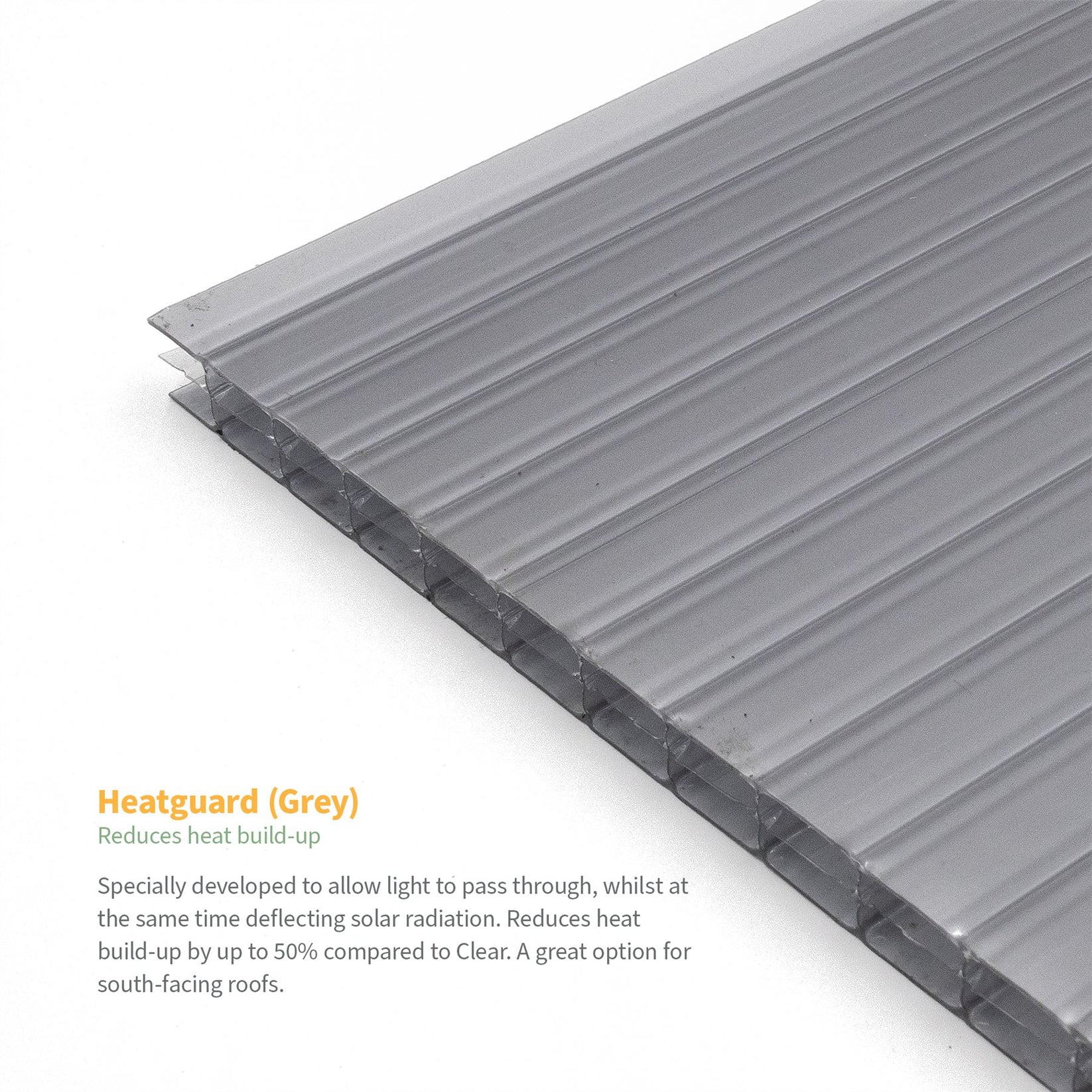 16mm Heatguard Polycarbonate Sheets – Truly PVC