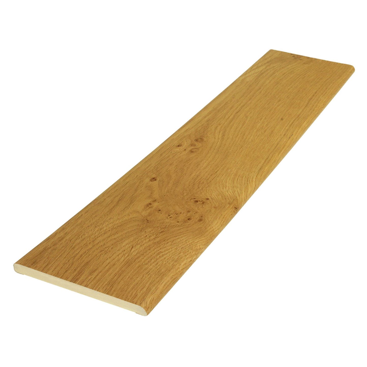 95mm White Ash Pencil-Round Architrave uPVC Plastic Window Finishing Trim - 45mm, Agate Grey