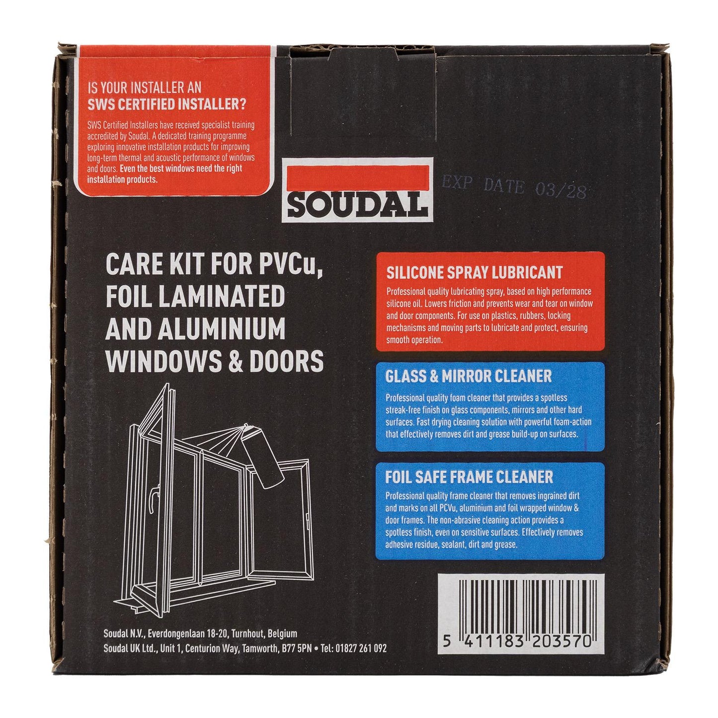 Soudal Window & Door Care Kit