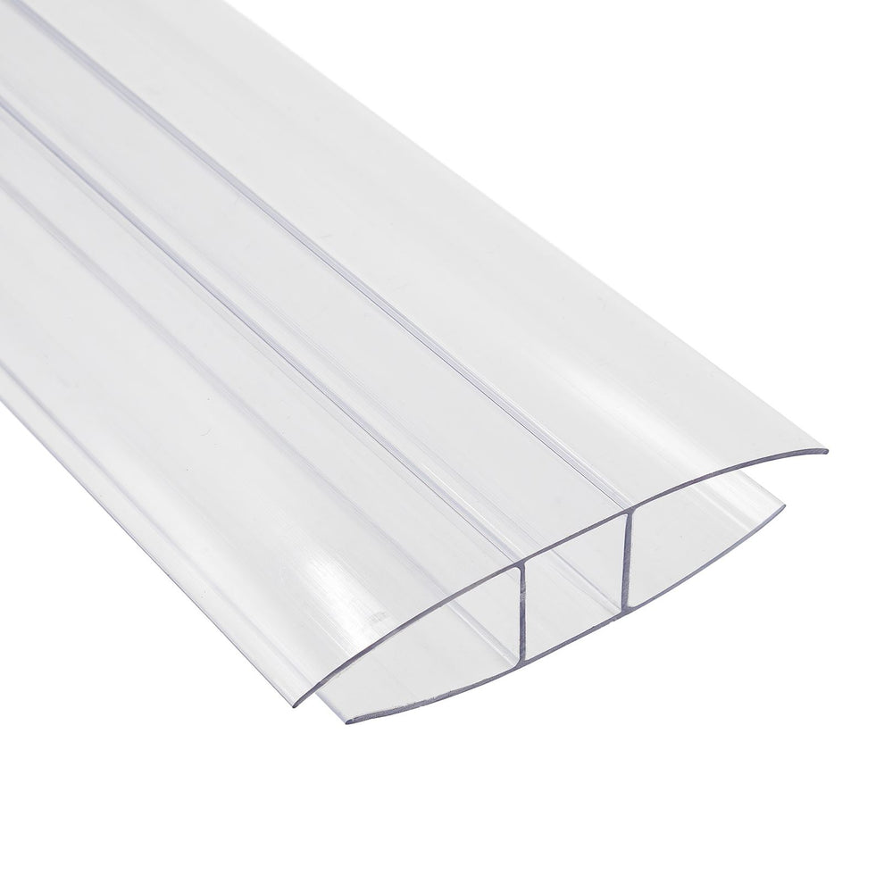 Clear H-Section Polycarbonate Sheet Joining Strip Muntin – Truly PVC