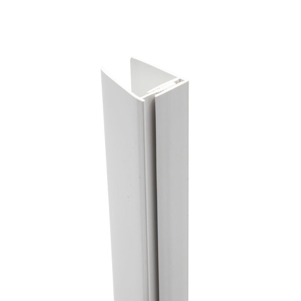 uPVC Shiplap Cladding Edge Trim (2.5m) – Truly PVC