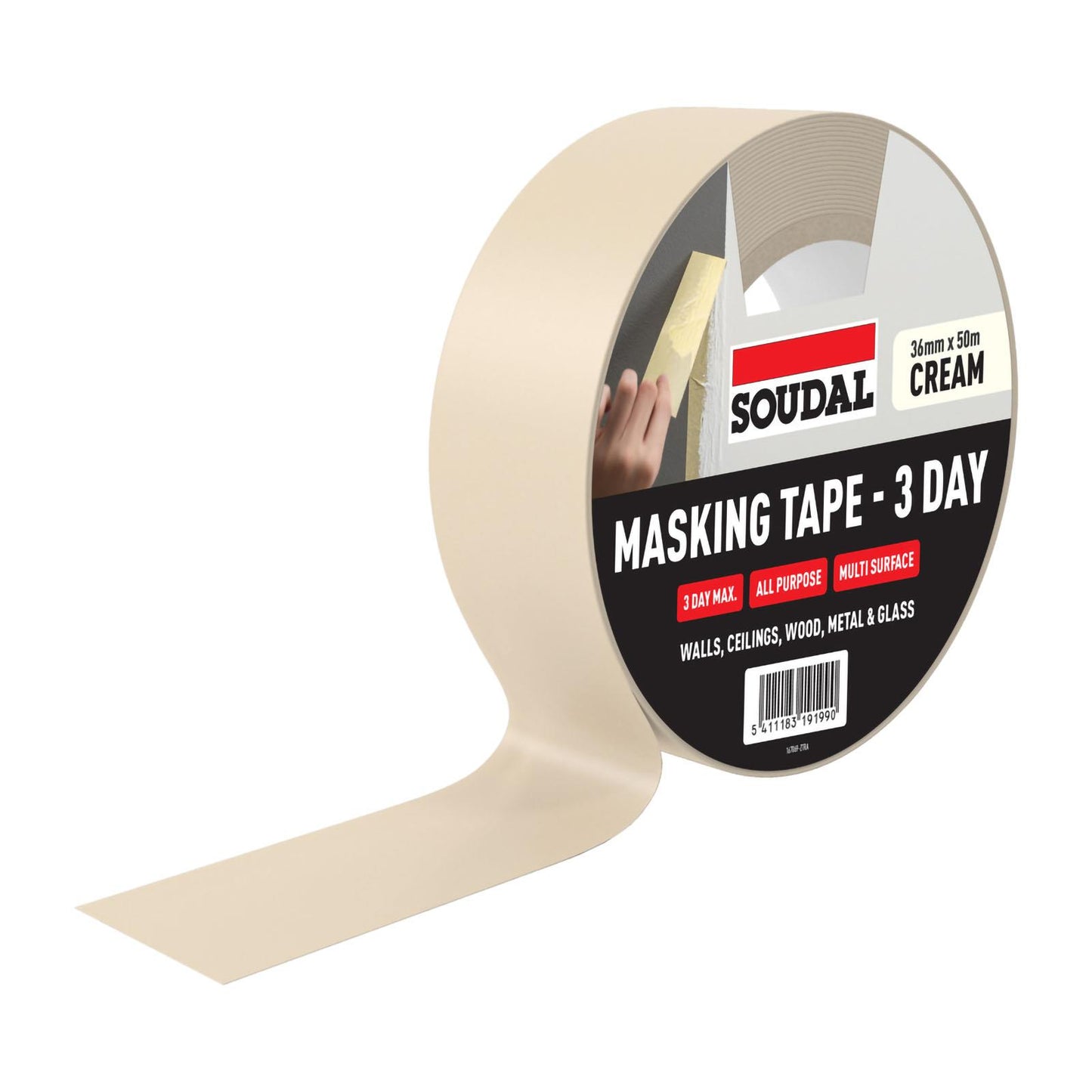 Soudal Cream General Masking Tape