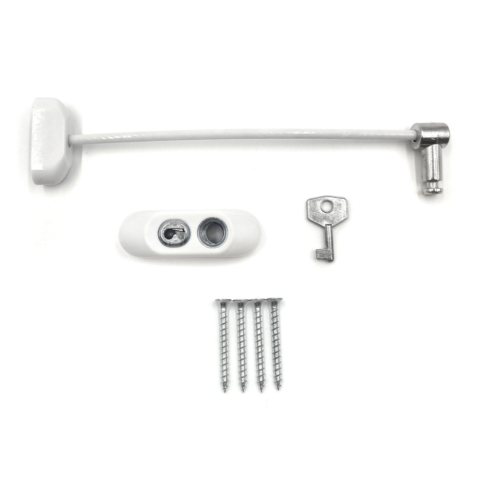 TruMAX Key-Locking Window Door Cable Restrictor – Truly PVC