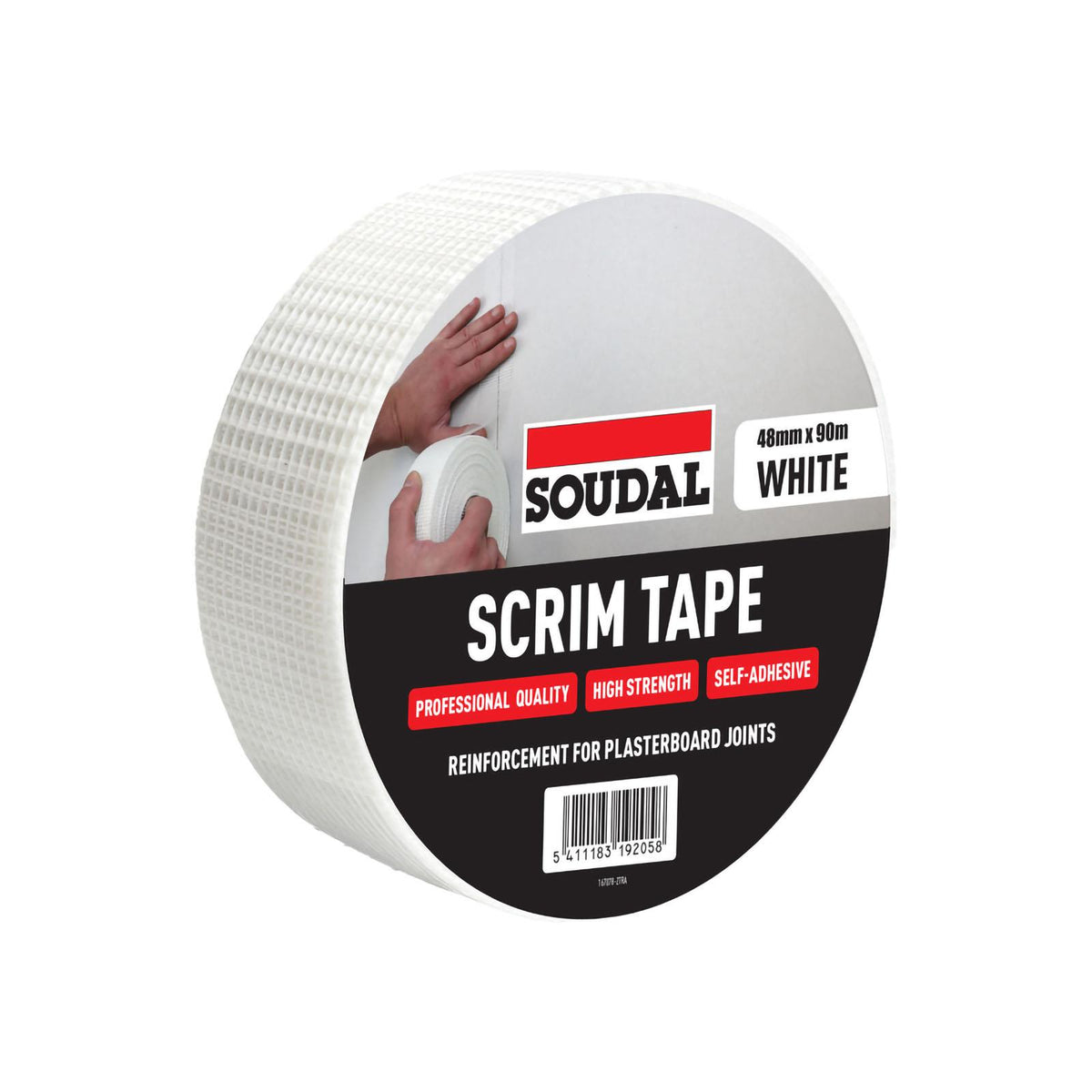Scrim Example Soudal Plasterboard Scrim Plasterers Joint Repair Tape – Truly PVC