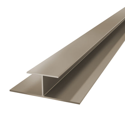 5m Aluminium Butt Joint H-Section for Coastline Shiplap Cladding – Anthracite Grey 5m Aluminium Butt Joint H-Section for Coastline Shiplap Cladding – Anthracite Grey