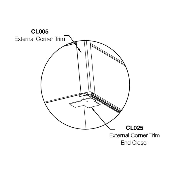 Pvc Cladding Caps External Corner End Cap for Coastline Shiplap Cladding – Anthracite ...