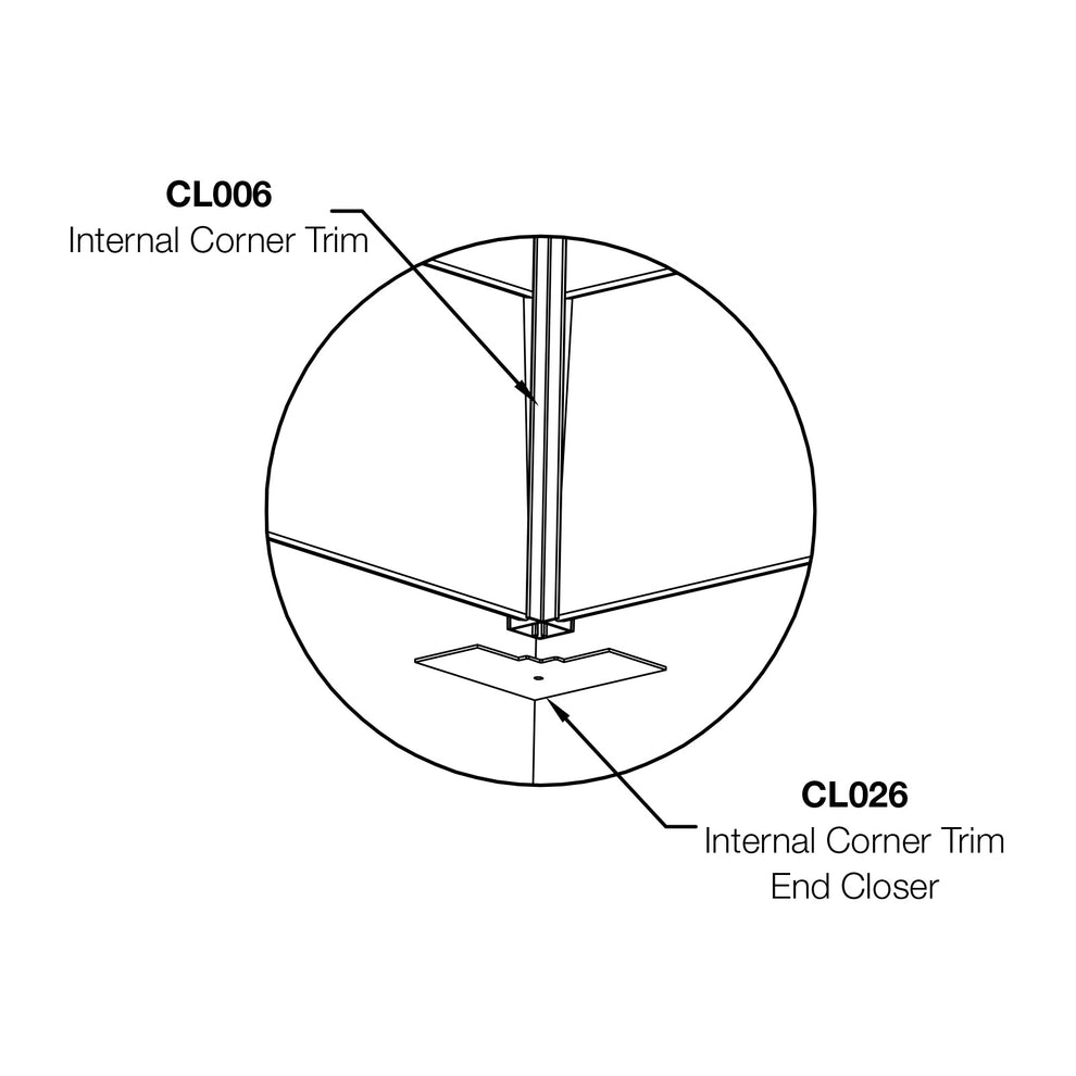 Pvc Cladding Caps Internal Corner End Cap for Coastline Shiplap Cladding – Anthracite ...