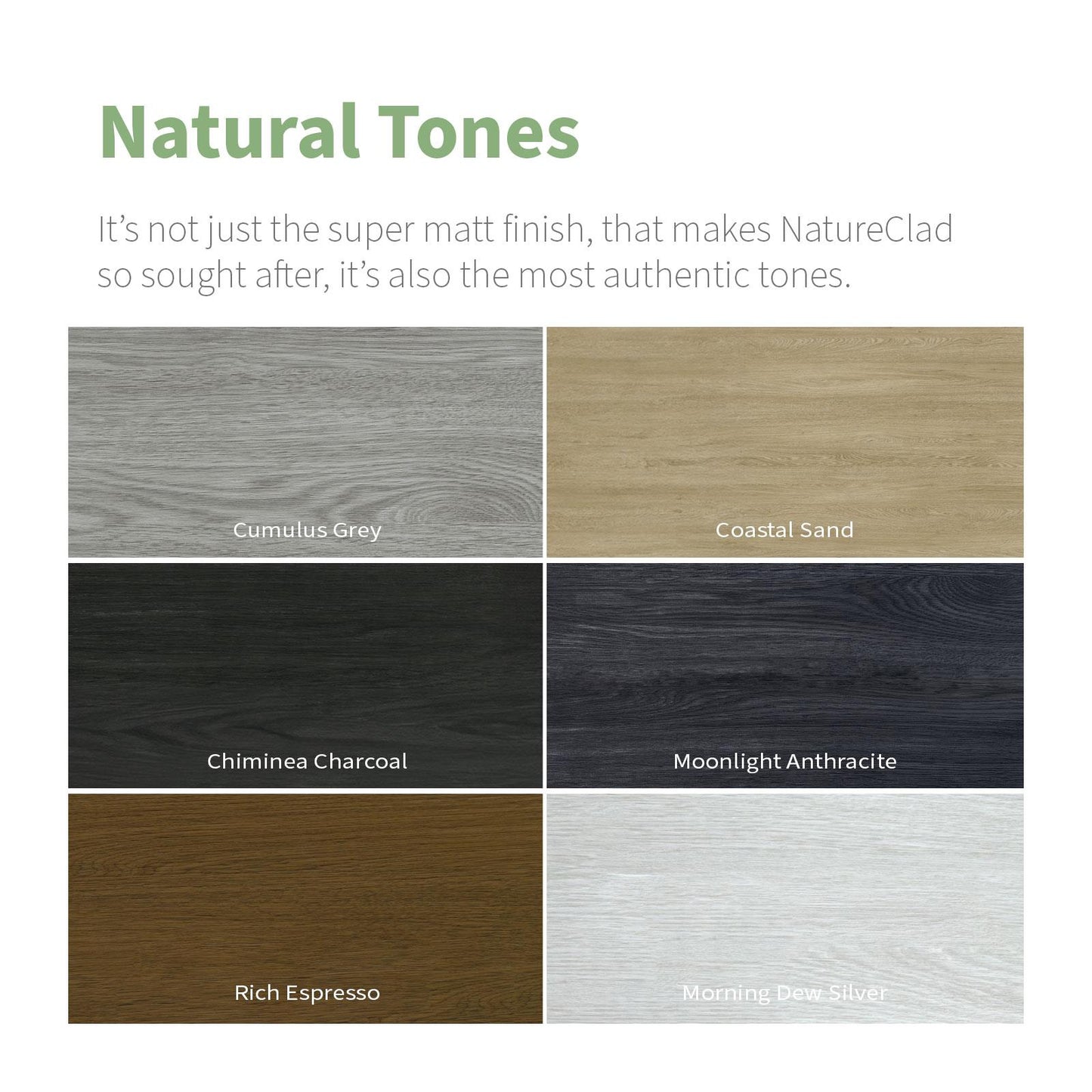 NatureClad Shadow Gap Cladding Board