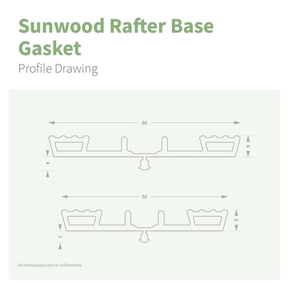 Sunwood Rafter Base Gasket