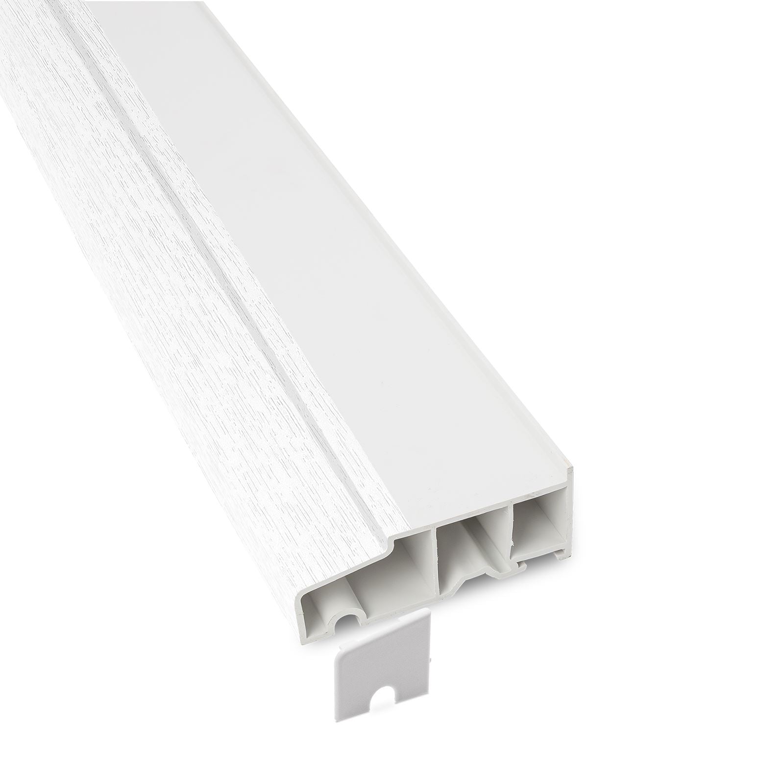 Example of 85mm Profile 22 Stub Window Sill (with End Caps)