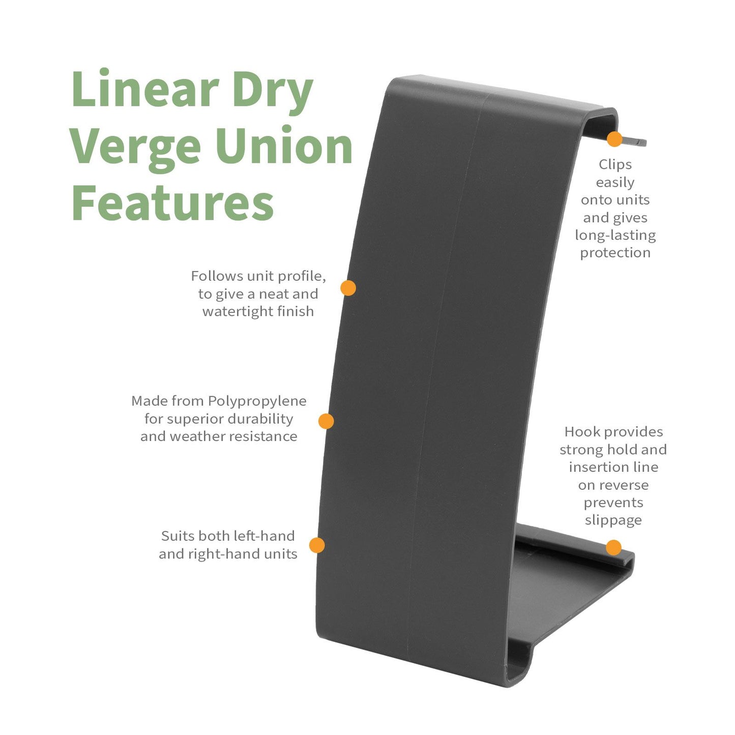 SmartVerge Linear Dry Verge Union