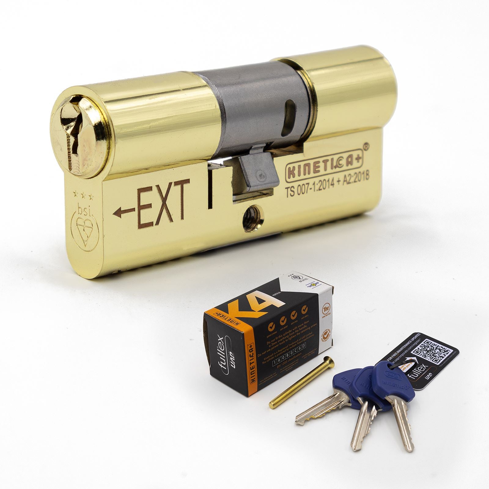 Fullex Kinetica+ K4 3* Euro Cylinder – Truly PVC