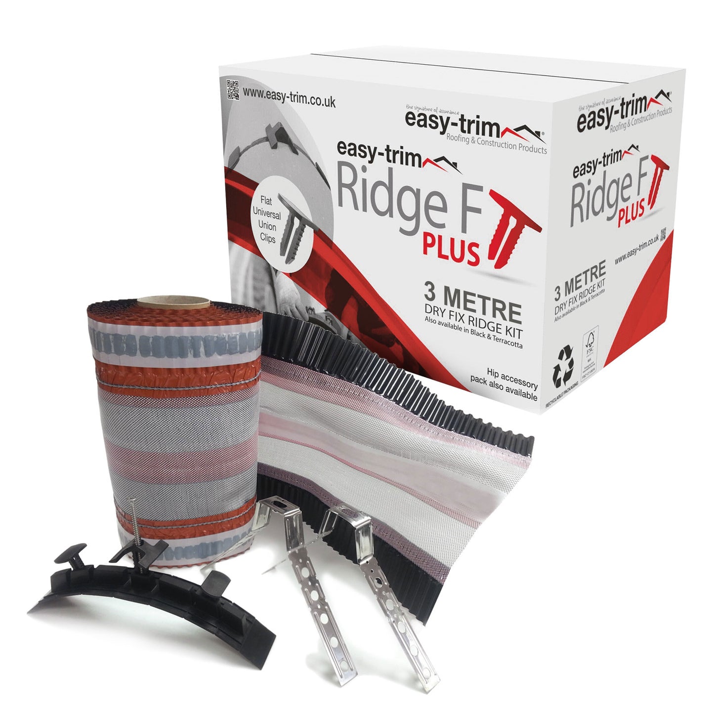 3m EasyRidge F PLUS Dry Fix Ridge Kit